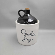 Load image into Gallery viewer, Stoneware Crock Cookie Jug (10.5x7.5)
