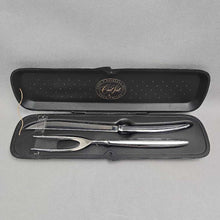 Load image into Gallery viewer, Carvel Hall Stainless Steel Carving Knife &amp; Fork Set (1x14x4)

