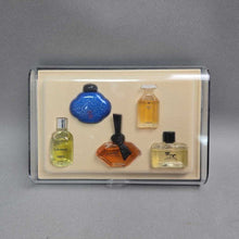 Load image into Gallery viewer, Set of 5 Vintage Miniature Perfume Bottles (1.5x7x5)
