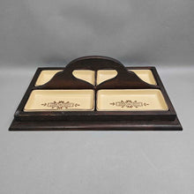 Load image into Gallery viewer, Pfaltzgraff Relish Dish 4-pc Set w/ Carrying Tray (6x18x11)
