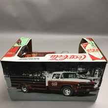Load image into Gallery viewer, Coca Cola Stake Truck Bank 1/25 Scale 1957 Chevrolet Item # 27257 NIB By Ertl
