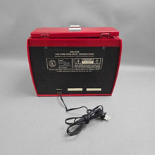 Load image into Gallery viewer, Coca-Cola Old-Tyme Cooler Radio/Casette Player (9x12x9) (As-Is - Hinge Broken)
