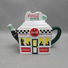 Load image into Gallery viewer, Coca-Cola Diner Teapot (7x9x4)
