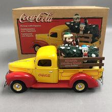 Load image into Gallery viewer, NIB Ertl #H839 Coca-Cola 1940 Ford Pick-Up "North Pole Bottling Works" 1/25 Diecast
