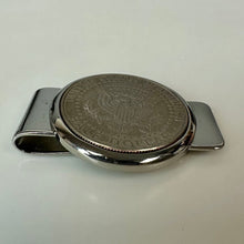 Load image into Gallery viewer, Vintage American Coin Treasures JFK Half Dollar Money Clip (2")
