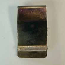 Load image into Gallery viewer, Vintage Gold &amp; Silvertone Horse Head Horseshoe Money Clip (1.75")
