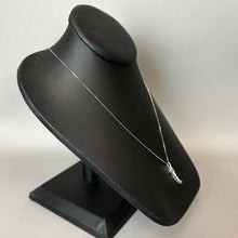 Load image into Gallery viewer, Kay Jewelry Sterling White Topaz 1" Pendant on 18" Chain
