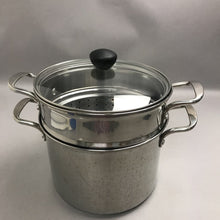 Load image into Gallery viewer, Denmark Stainless Steel 3 Piece Multi Cooker Steamer Pot (7")
