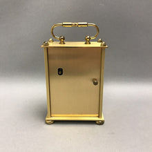 Load image into Gallery viewer, German Heirloom Brass Desk Clock (4.5x3x2) (As-Is; Does Not Run)
