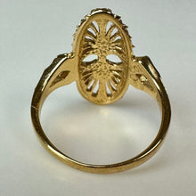 Load image into Gallery viewer, Gold Plated Spanish Lace Ring sz 6
