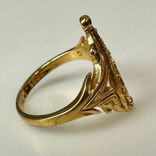 Load image into Gallery viewer, Gold Plated Spanish Lace Ring sz 6
