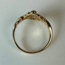 Load image into Gallery viewer, Gold Plated Spanish Lace Ring sz 6
