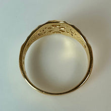 Load image into Gallery viewer, Gold Plated Spanish Lace Ring sz 6
