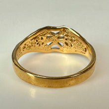 Load image into Gallery viewer, Gold Plated Spanish Lace Ring sz 6
