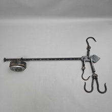 Load image into Gallery viewer, Antique Hanging Steelyard Beam Scale (~12x25x1)
