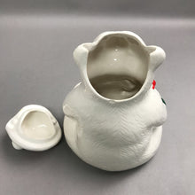 Load image into Gallery viewer, Coca-Cola Christmas Bear Ceramic Cookie Jar (10")
