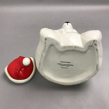 Load image into Gallery viewer, Coca-Cola Christmas Bear Ceramic Cookie Jar (10")

