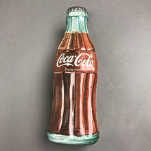 Load image into Gallery viewer, Coca-Cola Coke Bottle Tin with 2 Bears And Ornament (13")
