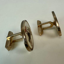 Load image into Gallery viewer, Vintage Enamel Model T Cufflinks (1")
