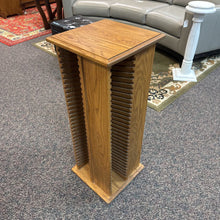 Load image into Gallery viewer, Oak CD Tower (34x13x13)
