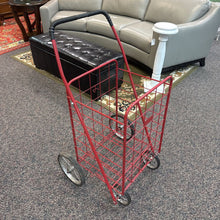 Load image into Gallery viewer, Red Metal Shopping Cart (40x20x20)
