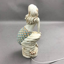Load image into Gallery viewer, Cracker Barrel Ceramic Mermaid Accent Light (14")
