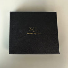 Load image into Gallery viewer, Vintage Kenneth J Lane Goldtone Interchangeable Cabochon Earring Set
