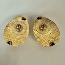 Load image into Gallery viewer, Vintage Napier Goldtone Faux Pearl Earrings (1")
