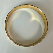 Load image into Gallery viewer, Vintage Monet Goldtone Textured Bangle Bracelet (7.5" Circumference)

