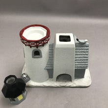 Load image into Gallery viewer, Ceramic Tea Candle Lighthouse (10x9x5)(AS Is)
