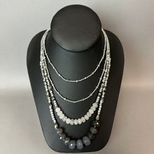 Load image into Gallery viewer, J Jill Cascading Agate Beaded Necklace (16")
