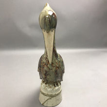 Load image into Gallery viewer, Ceramic Drip-Glazed Coastal Pelican Sculpture (15")
