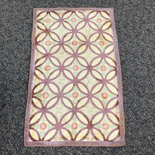 Load image into Gallery viewer, Hand Made Beige &amp; Red Geometric Rug (40x25)
