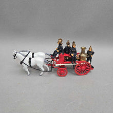 Load image into Gallery viewer, Matchbox Models of Yesteryear 1880 Merryweather Horse Drawn Steam Fire Engine (3x6x2)
