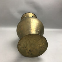 Load image into Gallery viewer, Vintage Hammered Brass Large Vase with Brass Rope Tassels (16")
