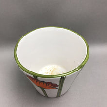 Load image into Gallery viewer, Vintage Italian Cachepot Pottery Numbered 23/267 Planter (6"x6")
