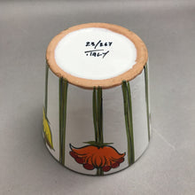 Load image into Gallery viewer, Vintage Italian Cachepot Pottery Numbered 23/267 Planter (6"x6")

