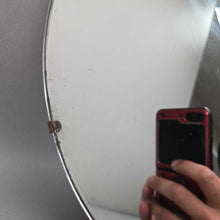 Load image into Gallery viewer, Vintage MCM Round Wall Hanging Mirror (16")
