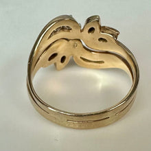 Load image into Gallery viewer, 14K Gold Diamond Ring sz 7.5 (6.1g)
