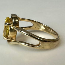 Load image into Gallery viewer, 14K Gold Citrine Ring sz 7.5 (5.9g)
