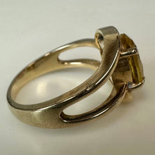 Load image into Gallery viewer, 14K Gold Citrine Ring sz 7.5 (5.9g)

