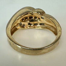 Load image into Gallery viewer, 14K Gold Diamond Ring sz 6.5 (5.5g)
