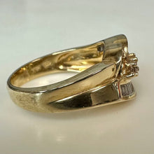 Load image into Gallery viewer, 14K Gold Diamond Ring sz 6.5 (5.5g)
