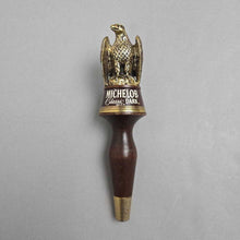 Load image into Gallery viewer, Wooden Michelob Classic Dark Golden Eagle Beer Tap Handle (9")
