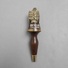 Load image into Gallery viewer, Wooden Michelob Classic Dark Golden Eagle Beer Tap Handle (9")
