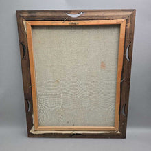 Load image into Gallery viewer, Ernesto Sanchez 'Falcolner' Native American &amp; Eagle Velvet Painting (~23x19) (As-Is)
