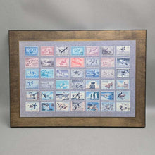 Load image into Gallery viewer, Superior Plaque Co Migratory Birds Stamps Wall Plaque (14x19.5)
