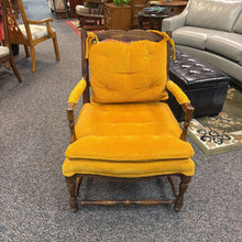 Load image into Gallery viewer, Kaylyn Mustard Arm Chair (34x25x27)
