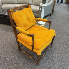 Load image into Gallery viewer, Kaylyn Mustard Arm Chair (34x25x27)
