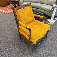 Load image into Gallery viewer, Kaylyn Mustard Arm Chair (34x25x27)
